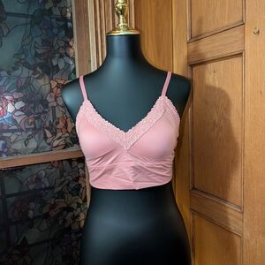 Set of 2 Aerie Lace Trim Bralettes